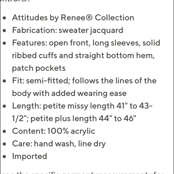 Jacquard Draped Open Front Duster Cardigan Blue Floral Relaxed Fit plus size 2XP - Picture 7 of 8